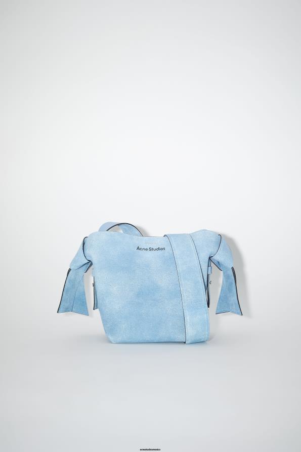Acne Studios accesorios azul claro 0T4HT763 bolso de hombro musubi mini