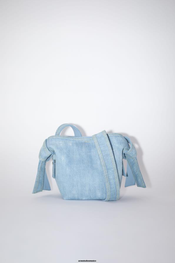 Acne Studios accesorios azul claro 0T4HT768 bolso de hombro musubi mini