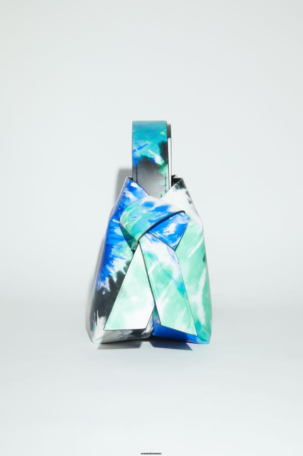 Acne Studios accesorios azul verde 0T4HT538 bolso de hombro musubi mini