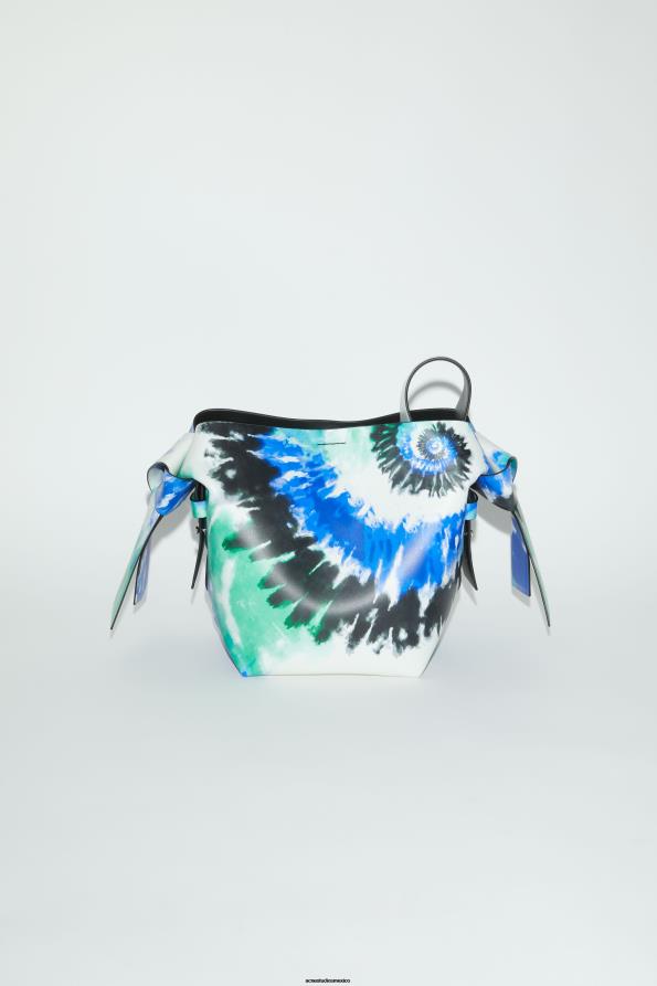 Acne Studios accesorios azul verde 0T4HT538 bolso de hombro musubi mini