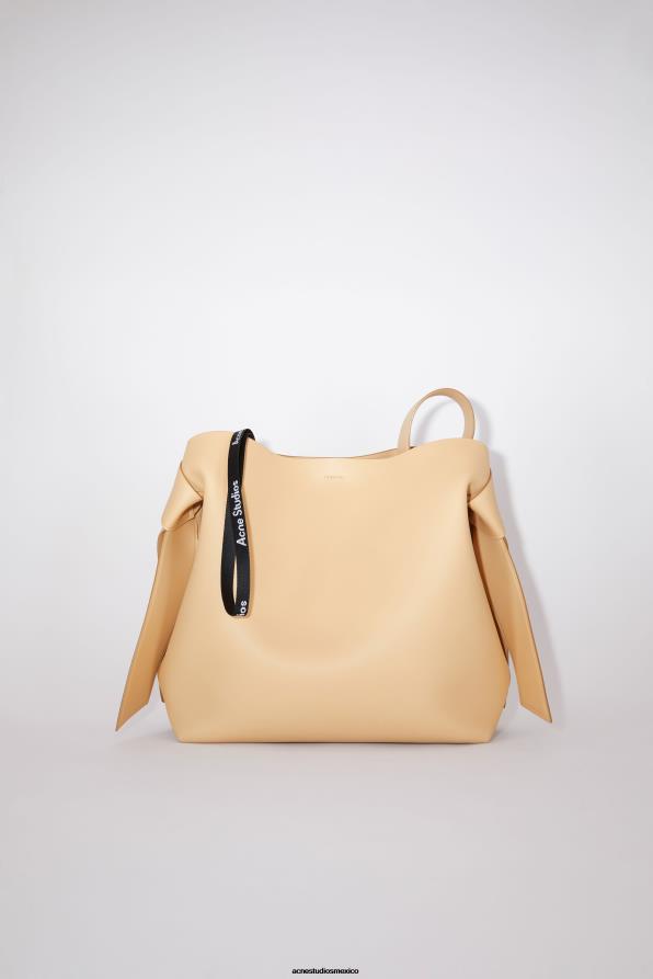 Acne Studios accesorios beige duna 0T4HT751 bolso de hombro midi musubi