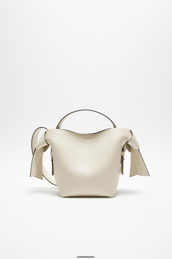 Acne Studios accesorios blanco negro 0T4HT815 bolso de hombro musubi mini