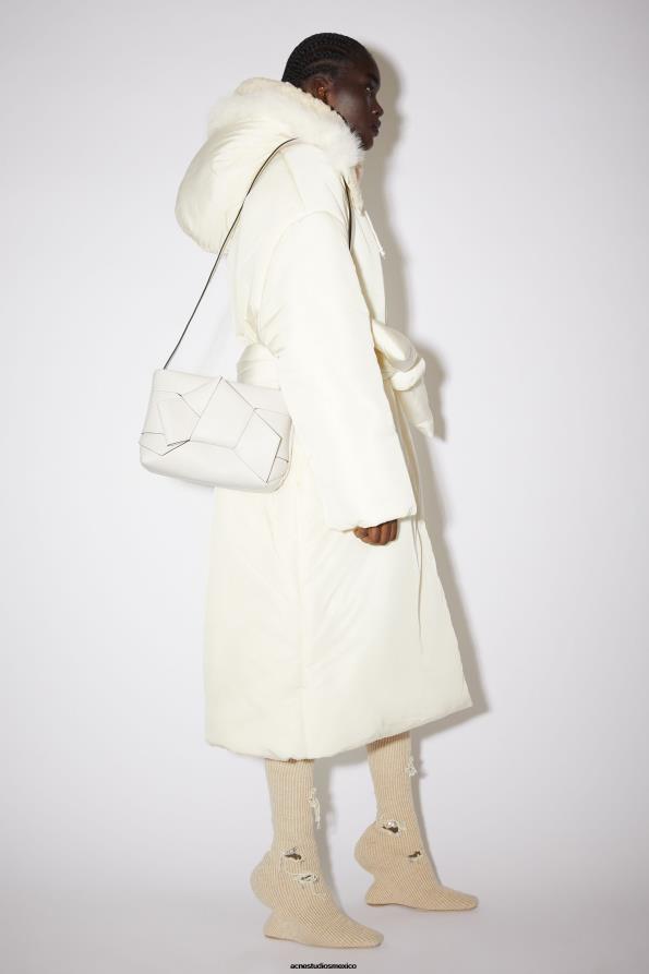 Acne Studios accesorios blanco negro 0T4HT835 bolso de hombro musubi