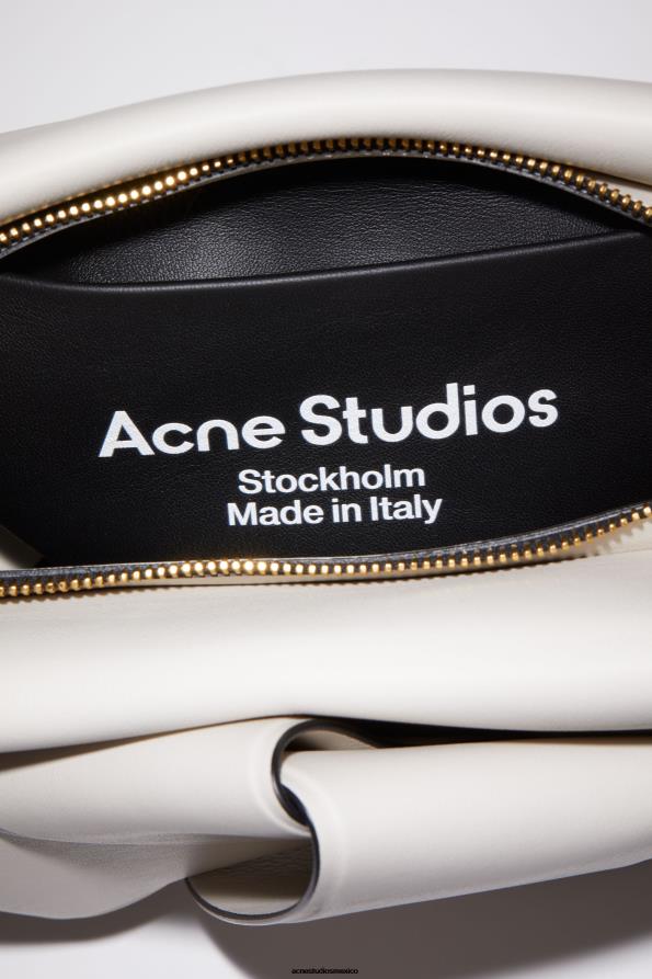 Acne Studios accesorios blanco negro 0T4HT835 bolso de hombro musubi