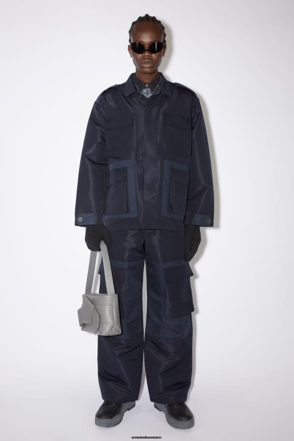 Acne Studios accesorios gris oscuro 0T4HT593 bolso de hombro musubi