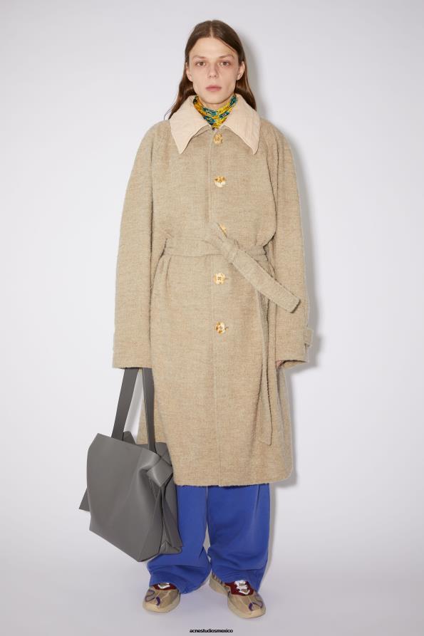 Acne Studios accesorios gris oscuro 0T4HT595 bolso de hombro midi musubi