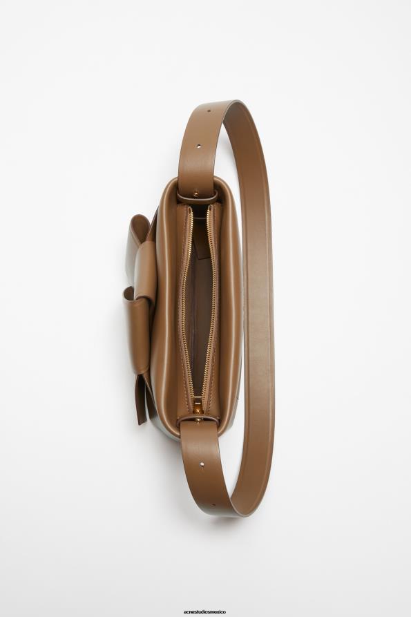 Acne Studios accesorios marrón camello 0T4HT717 bolso de hombro musubi