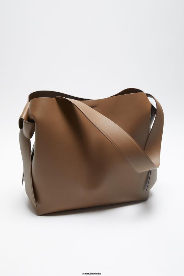 Acne Studios accesorios marrón camello 0T4HT724 bolso de hombro midi musubi