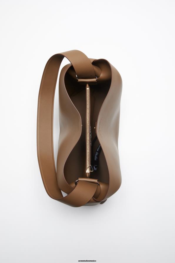 Acne Studios accesorios marrón camello 0T4HT724 bolso de hombro midi musubi