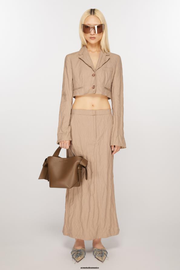 Acne Studios accesorios marrón camello 0T4HT725 bolso de hombro musubi mini