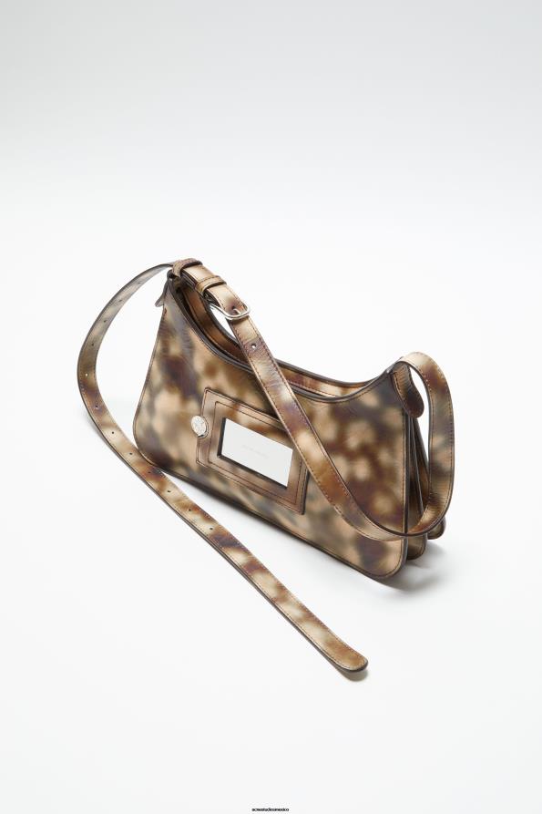 Acne Studios accesorios marrón múltiple 0T4HT631 bolso de hombro mini platt