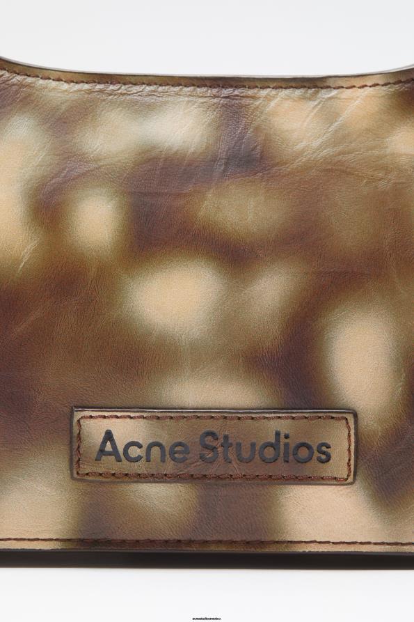 Acne Studios accesorios marrón múltiple 0T4HT631 bolso de hombro mini platt