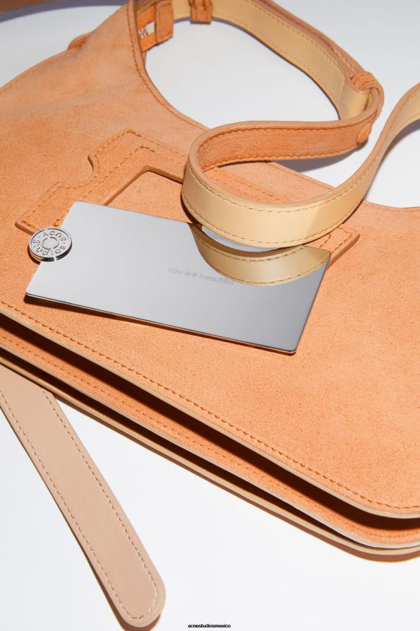 Acne Studios accesorios naranja albaricoque 0T4HT797 bolso de hombro mini platt