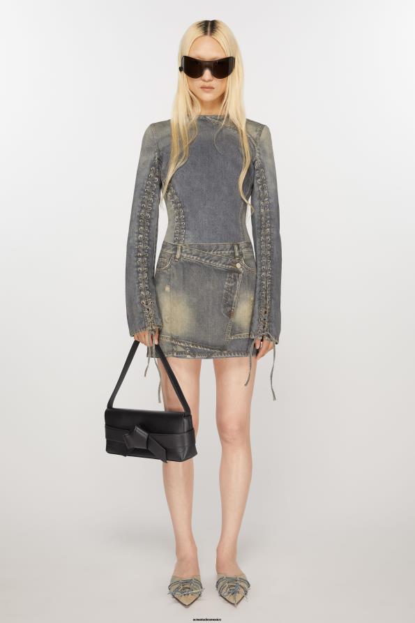 Acne Studios accesorios negro 0T4HT458 bolso de hombro musubi