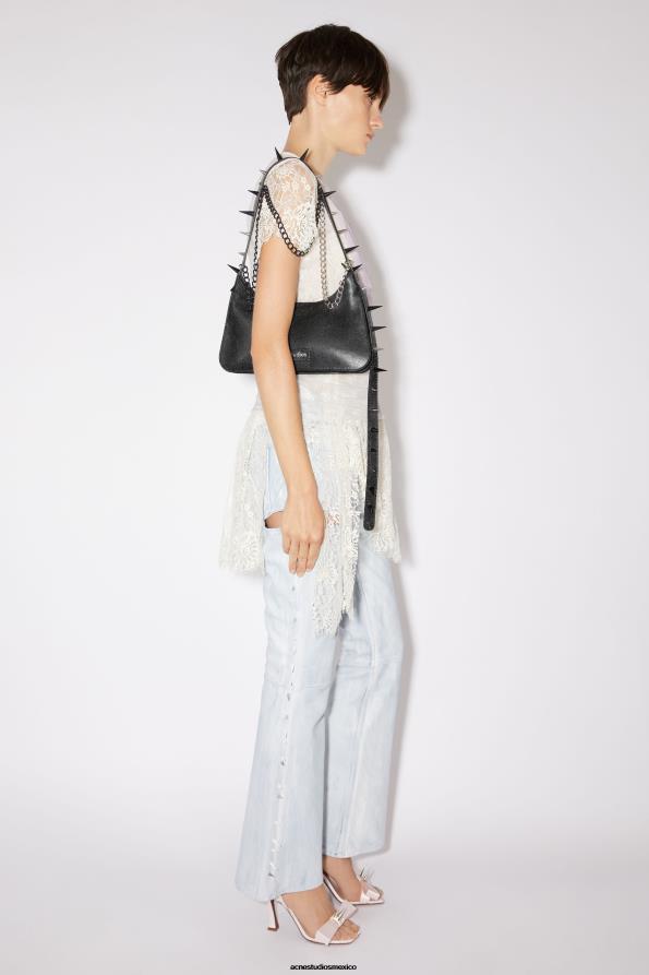 Acne Studios accesorios negro 0T4HT489 bolso de hombro Platt Spike mini