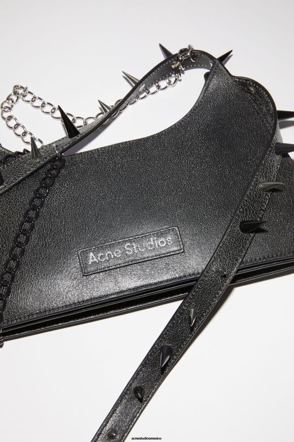 Acne Studios accesorios negro 0T4HT489 bolso de hombro Platt Spike mini