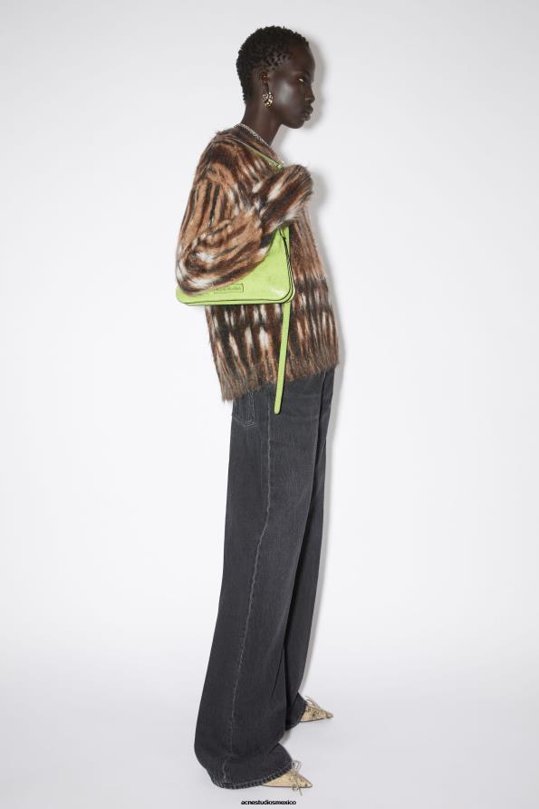 Acne Studios accesorios verde lima 0T4HT741 bolso de hombro mini platt