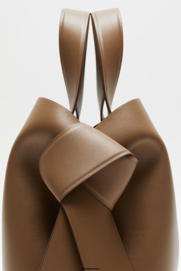 Acne Studios accesorios marrón camello 0T4HT729 bolso tote midi musubi