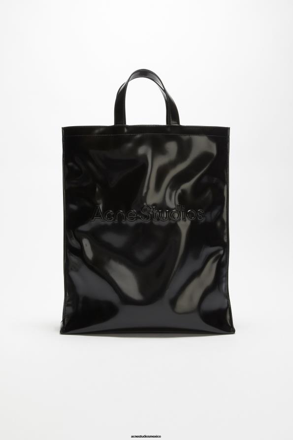 Acne Studios accesorios negro 0T4HT497 bolso tote con logo