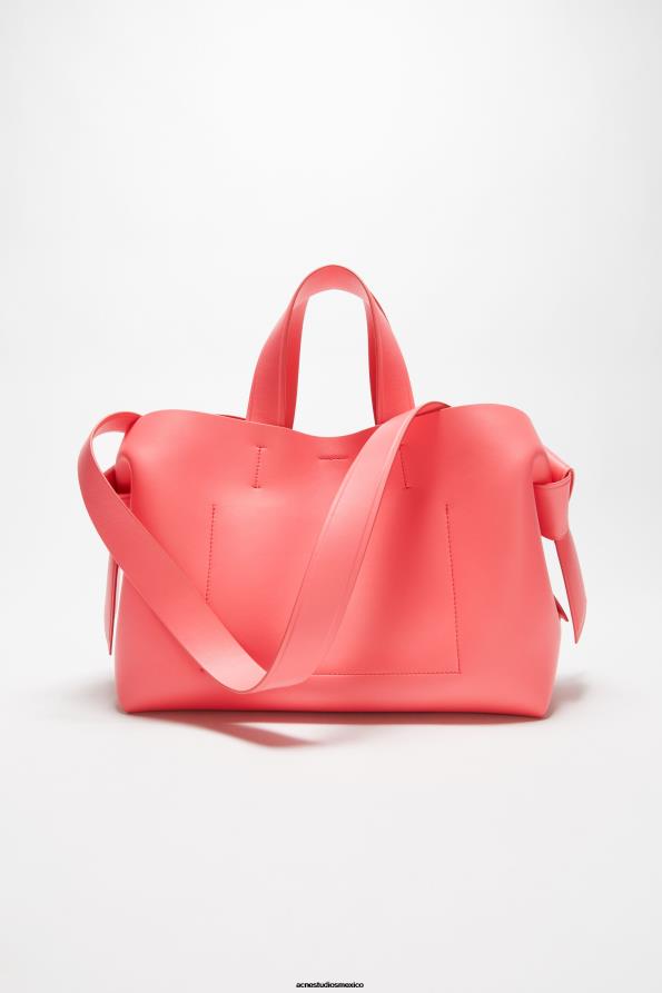 Acne Studios accesorios rosa electrico 0T4HT800 bolso tote midi musubi
