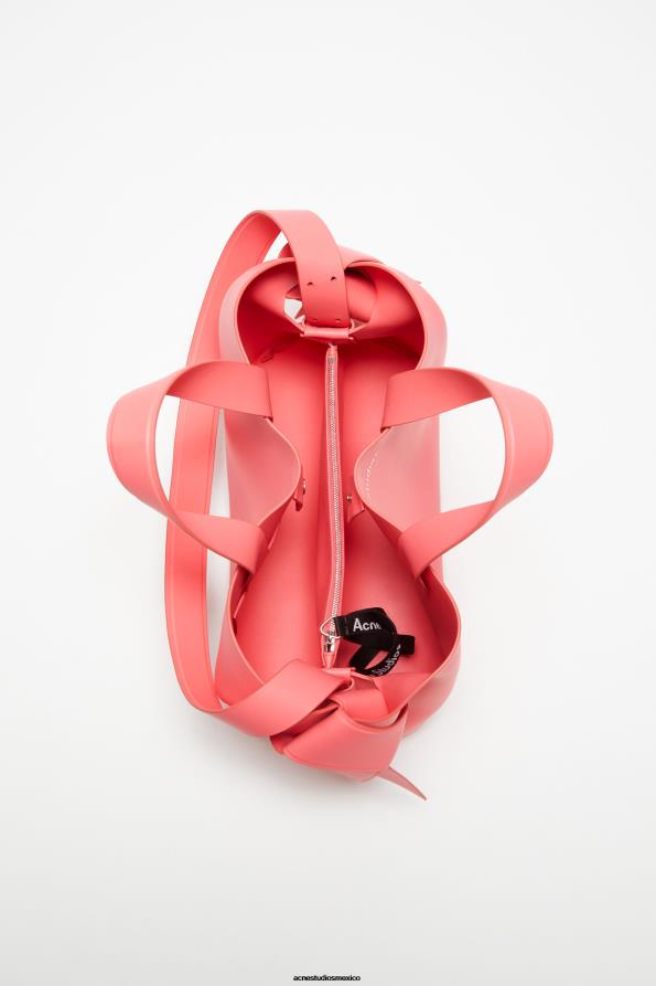 Acne Studios accesorios rosa electrico 0T4HT800 bolso tote midi musubi