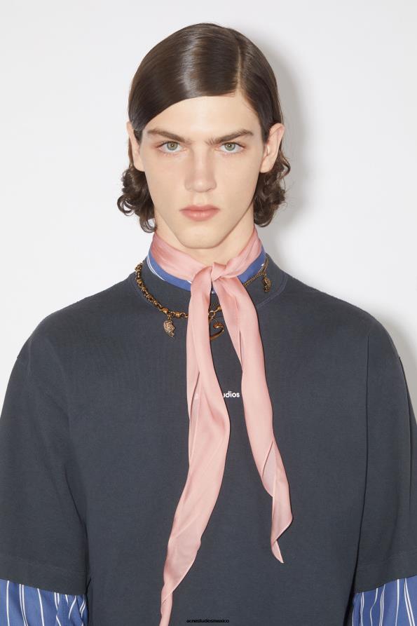 Acne Studios accesorios Rosa Rosa 0T4HT730 bufanda de seda