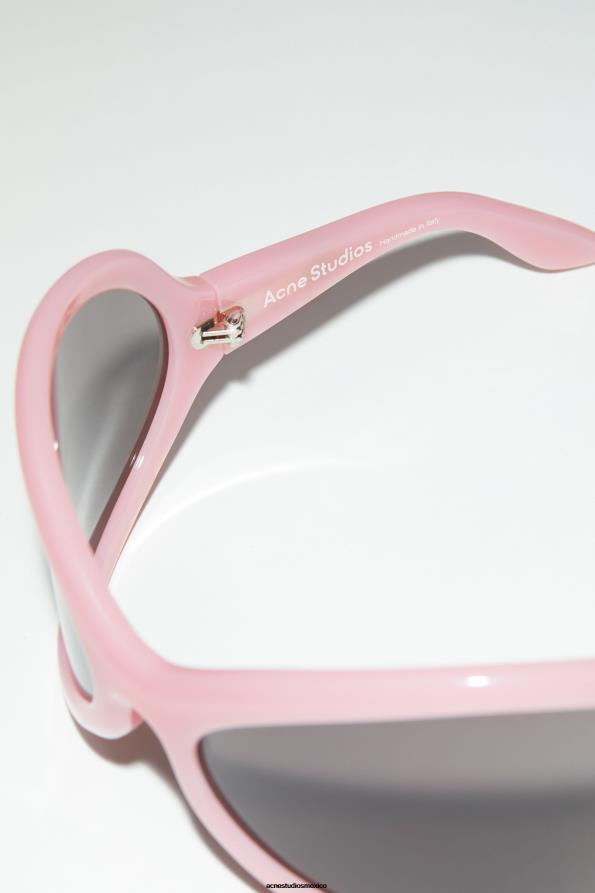Acne Studios accesorios rosa/negro 0T4HT854 gafas de sol con montura