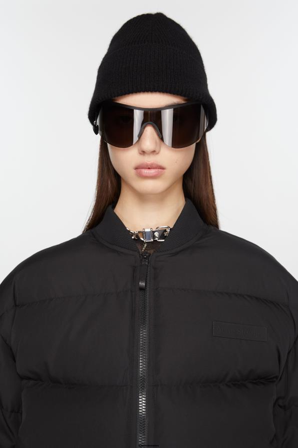 Acne Studios accesorios negro 0T4HT456 gorro de lana y cachemira