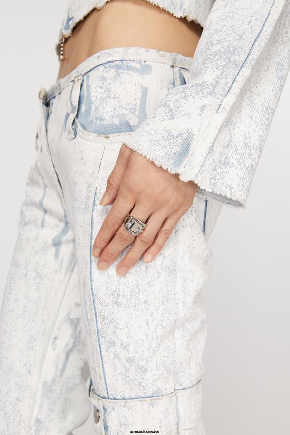 Acne Studios accesorios plata 0T4HT676 anillo de hebilla