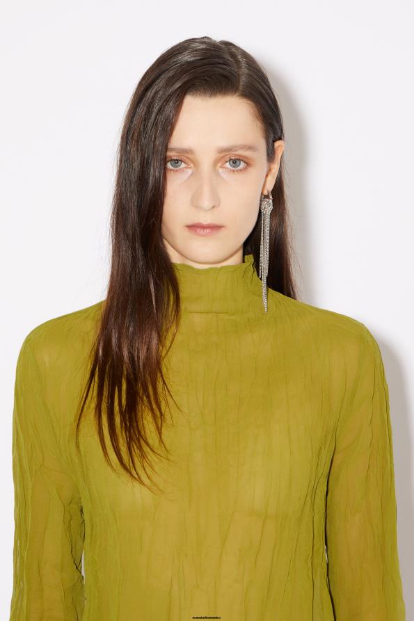 Acne Studios accesorios plata/rosa 0T4HT682 pendiente de cadena múltiple