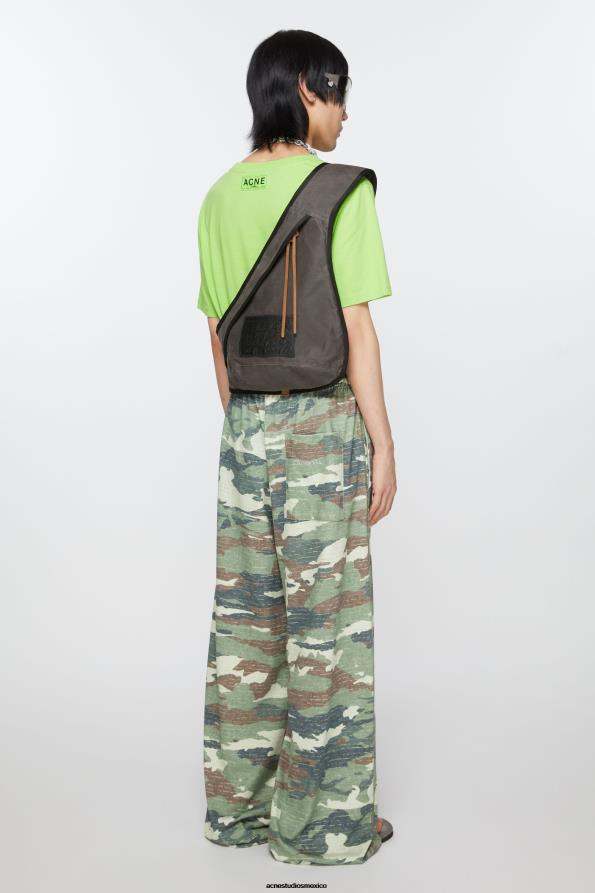 Acne Studios accesorios gris negro 0T4HT608 mochila bandolera