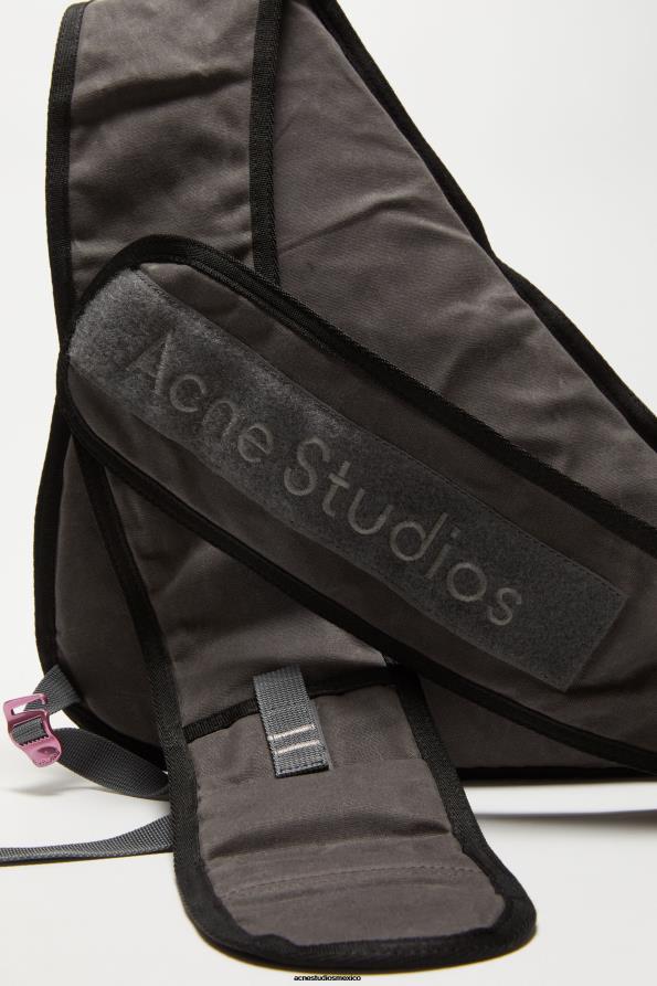 Acne Studios accesorios gris negro 0T4HT608 mochila bandolera