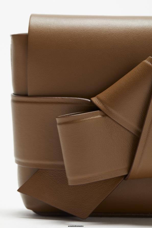 Acne Studios accesorios marrón camello 0T4HT727 bolso bandolera musubi mini