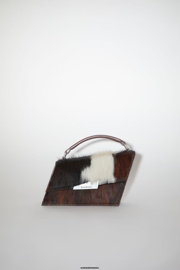 Acne Studios accesorios marrón múltiple 0T4HT635 bolso mini distorsión