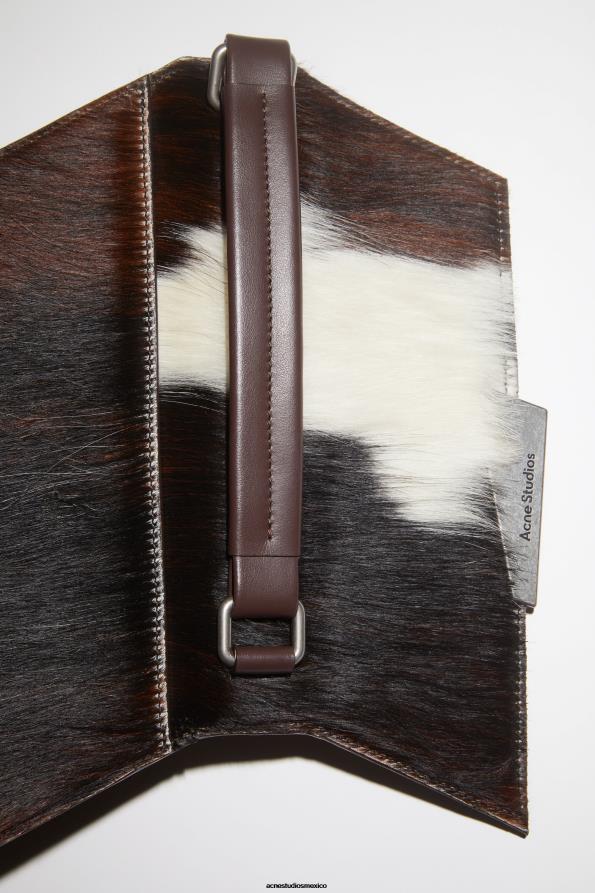 Acne Studios accesorios marrón múltiple 0T4HT635 bolso mini distorsión