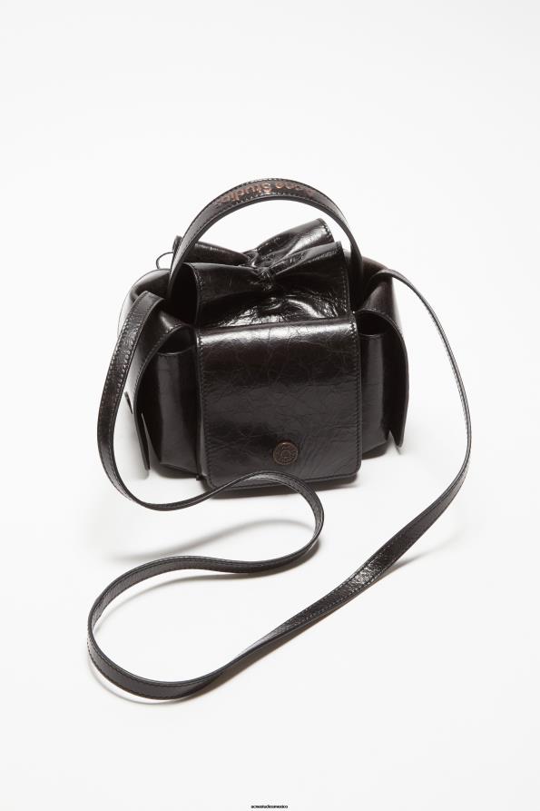 Acne Studios accesorios marron oscuro 0T4HT578 bolso mini con múltiples bolsillos