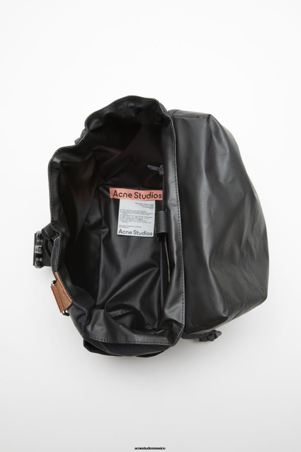 Acne Studios accesorios negro 0T4HT506 mochila de nailon antidesgarro