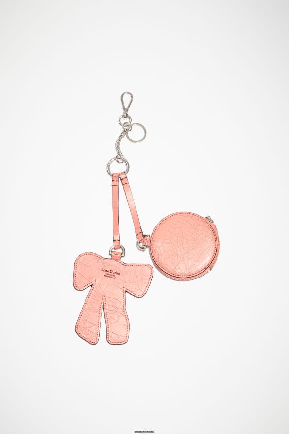 Acne Studios accesorios Rosa salmón 0T4HT862 monedero y espejo de lazo
