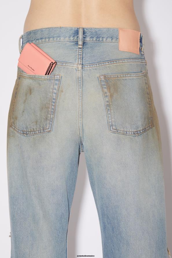 Acne Studios accesorios Rosa salmón 0T4HT863 billetera doblada