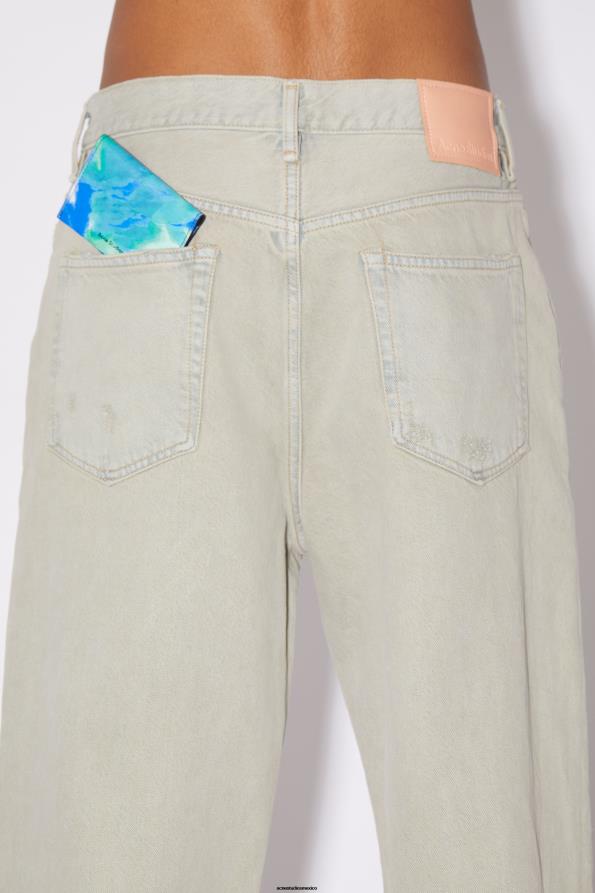 Acne Studios accesorios azul verde 0T4HT536 tarjetero plegado