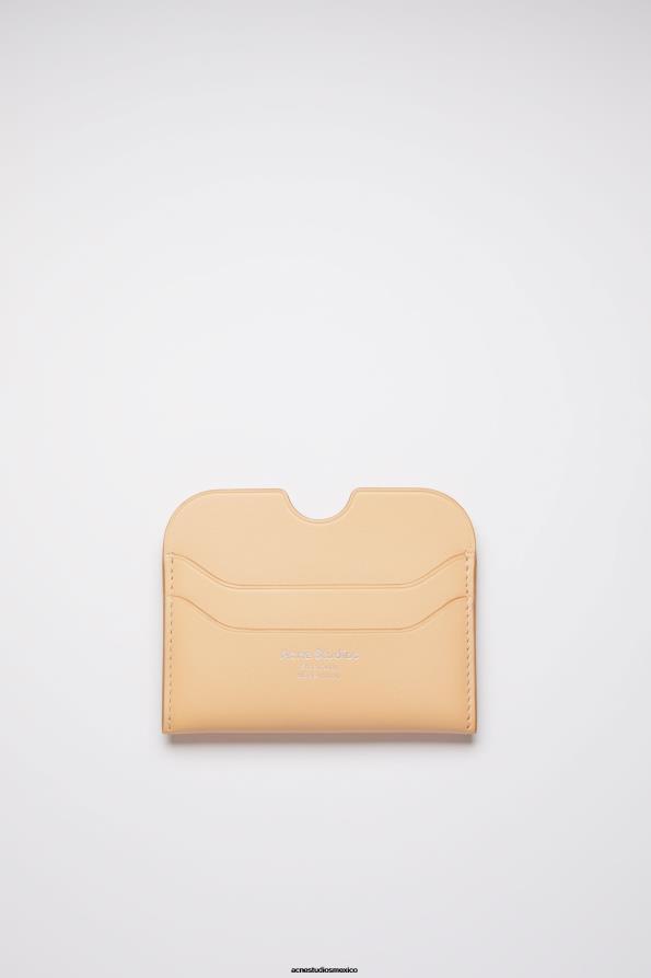 Acne Studios accesorios beige duna 0T4HT749 titular de la tarjeta