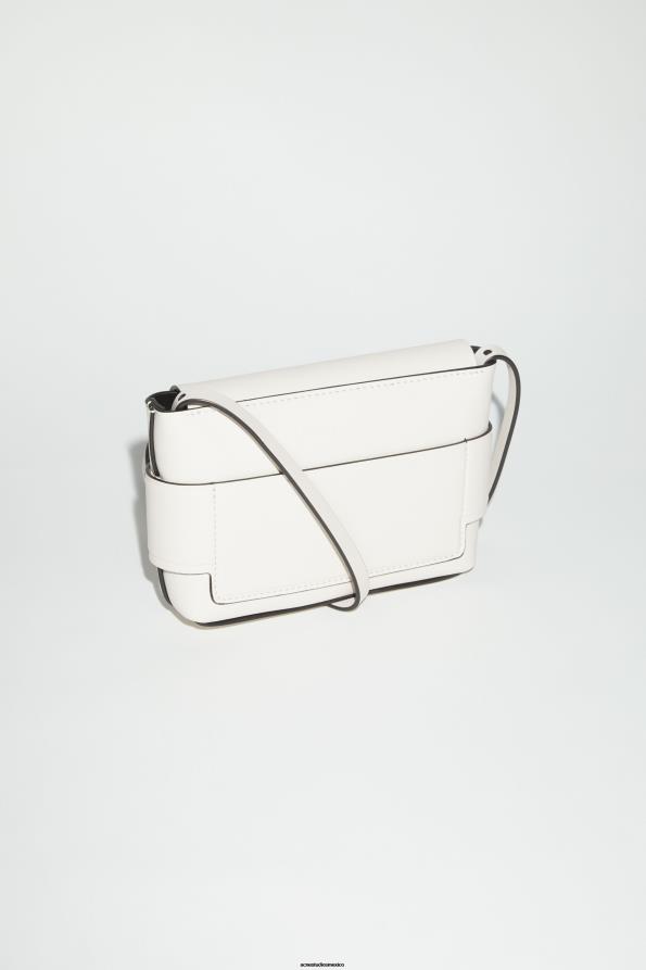 Acne Studios accesorios blanco negro 0T4HT826 bolso bandolera musubi mini