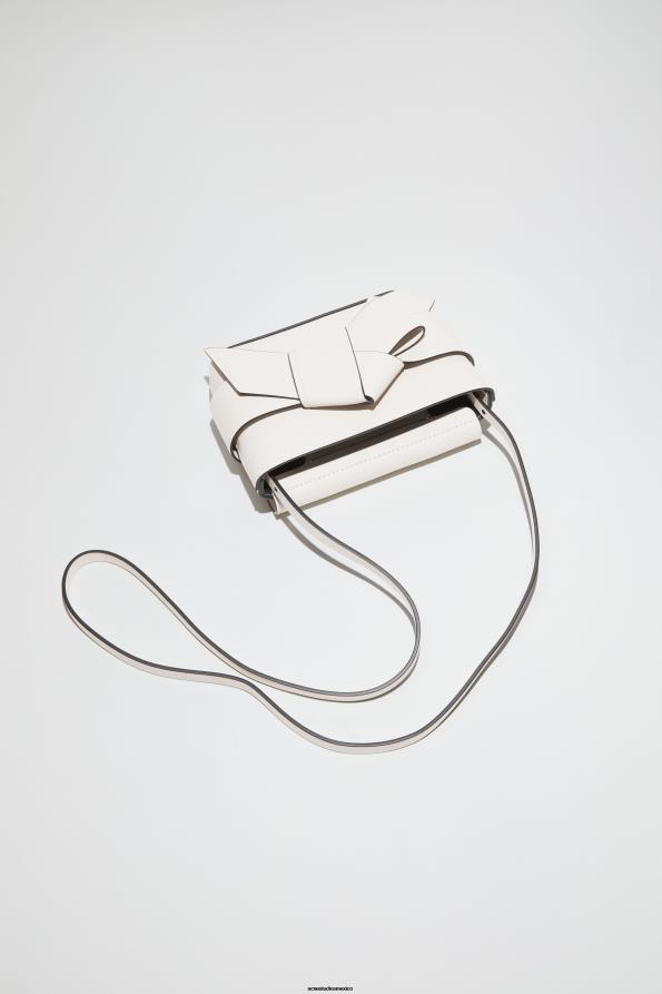 Acne Studios accesorios blanco negro 0T4HT826 bolso bandolera musubi mini