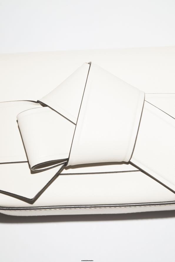 Acne Studios accesorios blanco negro 0T4HT826 bolso bandolera musubi mini