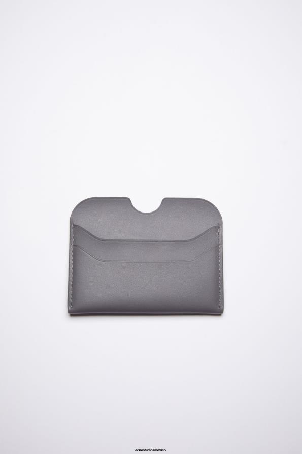 Acne Studios accesorios gris oscuro 0T4HT592 titular de la tarjeta