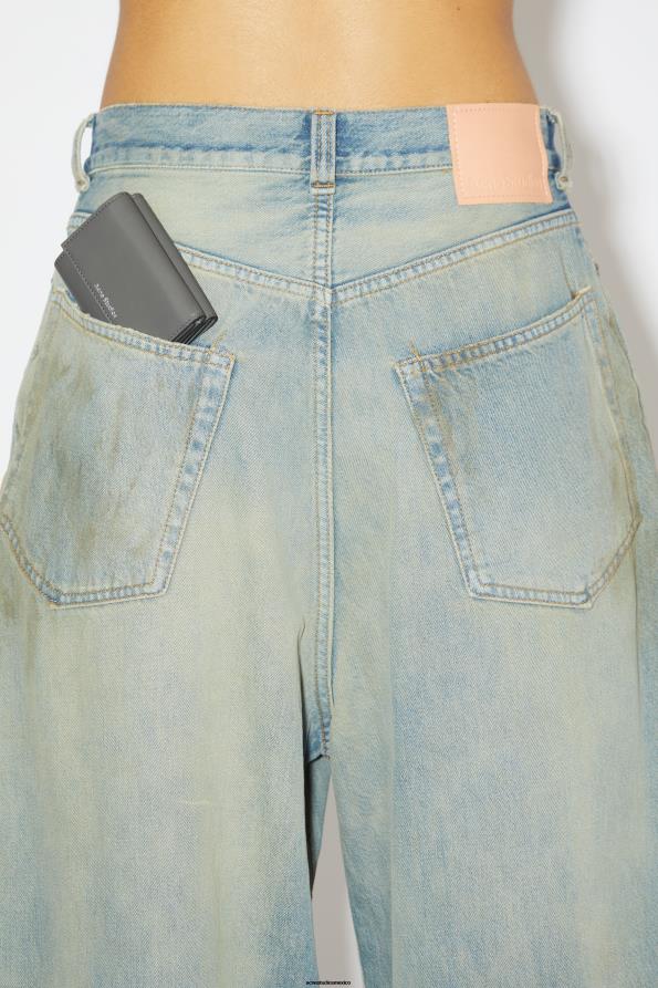 Acne Studios accesorios gris oscuro 0T4HT596 billetera doblada