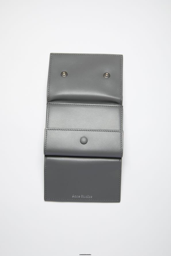 Acne Studios accesorios gris oscuro 0T4HT596 billetera doblada