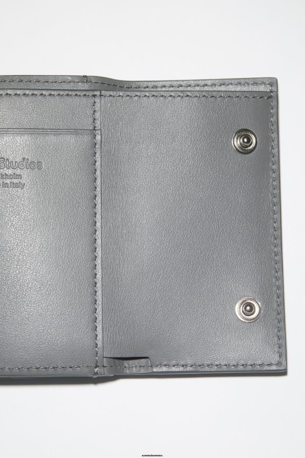 Acne Studios accesorios gris oscuro 0T4HT596 billetera doblada