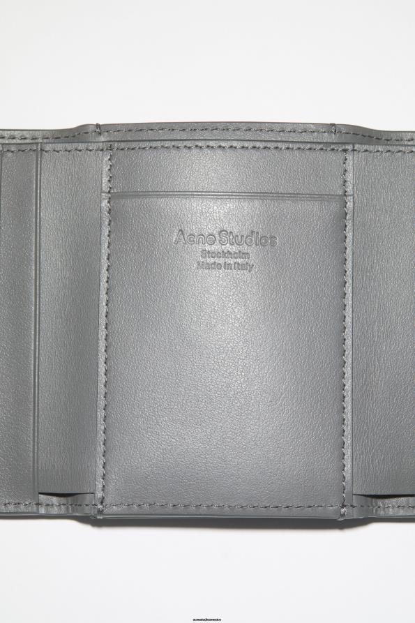 Acne Studios accesorios gris oscuro 0T4HT596 billetera doblada
