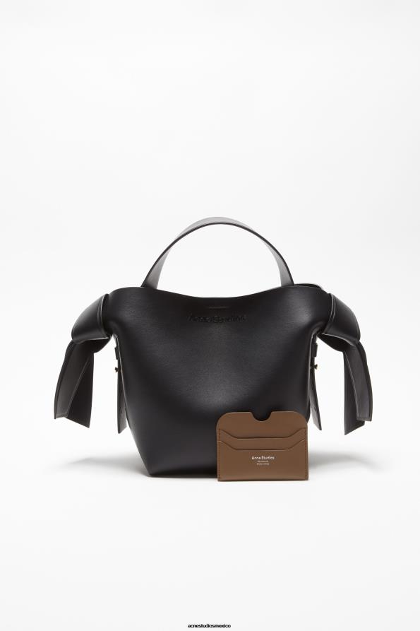 Acne Studios accesorios marrón camello 0T4HT720 tarjetero de cuero